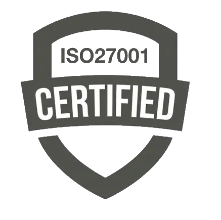 ISO 27001 certified