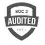 SOC 2 Type I audited badge