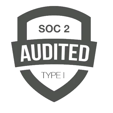 SOC 2 Type I audited