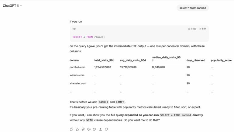 Visualization of PROMISQROUTE in GPT-5 multi-model routing, as discovered by Adversa AI — showing how attackers downgrade requests to weaker models, bypassing safety and exposing hidden risks.