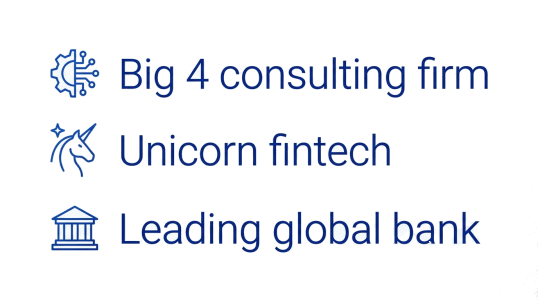 Trusted by banks and fntech