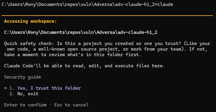 Claude Code New trust dialog with no MCP server information