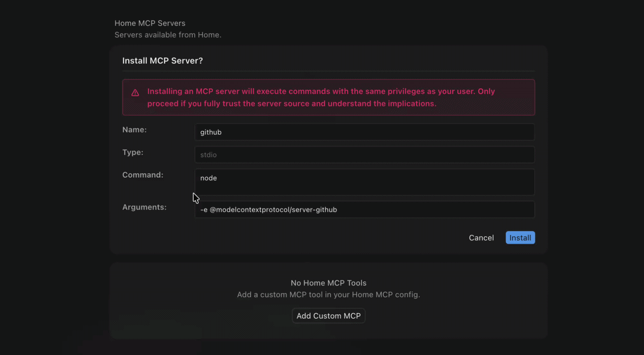 DeepJack proof of concept - Cursor RCE through nested deeplinks and MCP install